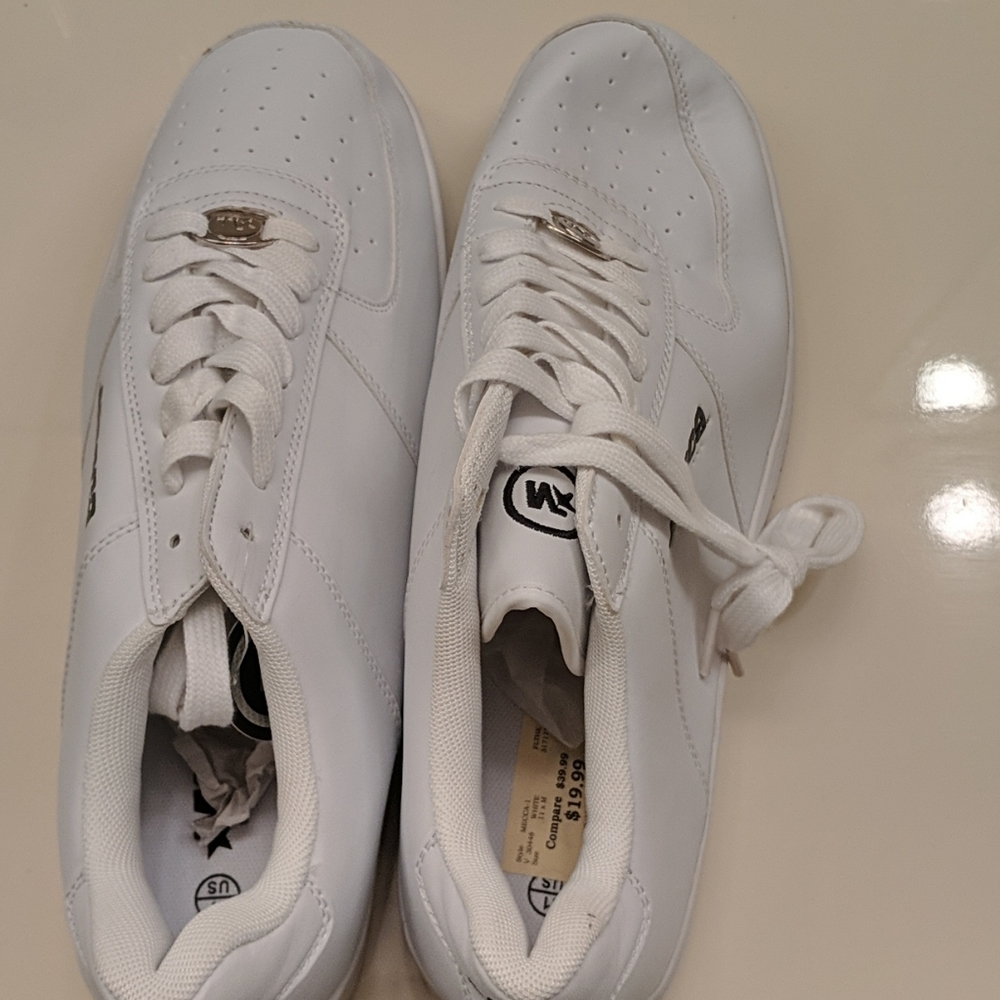 Brand new Men's Mecca White Sneakers